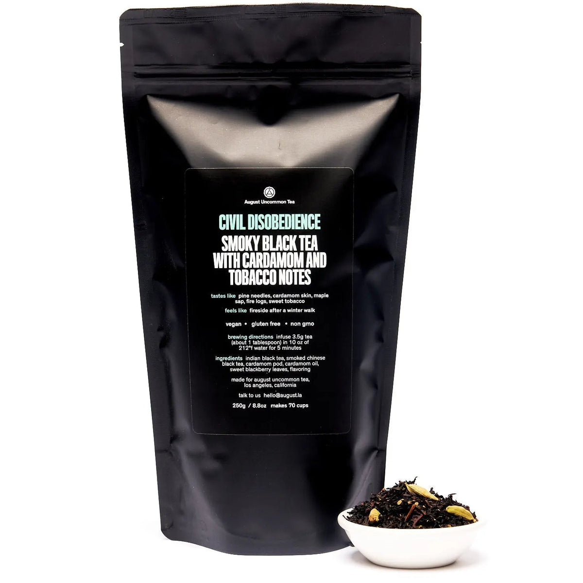 Civil Disobedience - Smoky Cardamom Black Tea by August Uncommon Tea